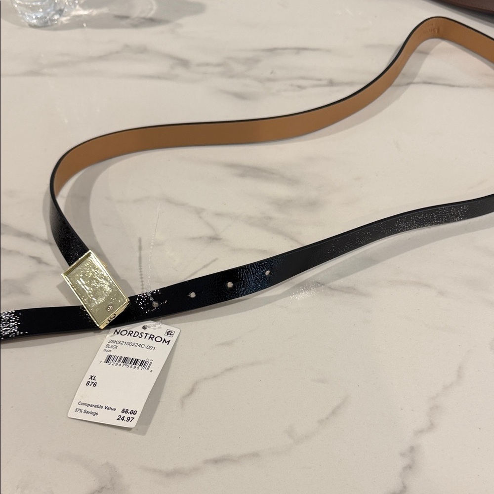 Nordstrom Black and Brown Women's Belt